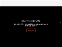 Tablet Screenshot of escazuchocolates.com